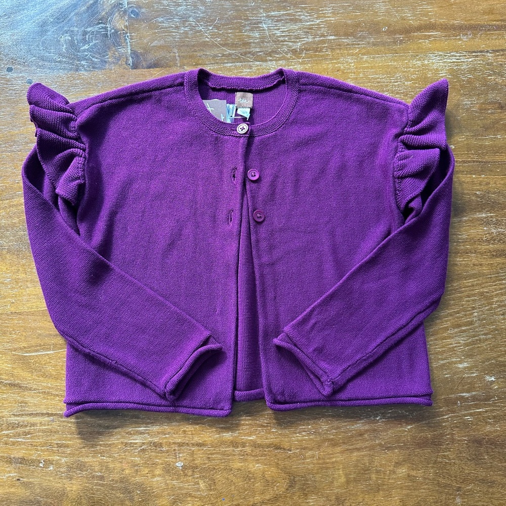 NWT Tea L (8-10) Cardigan Sweater